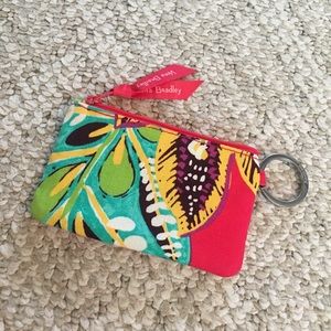 NWOT Vera Bradley keychain wallet